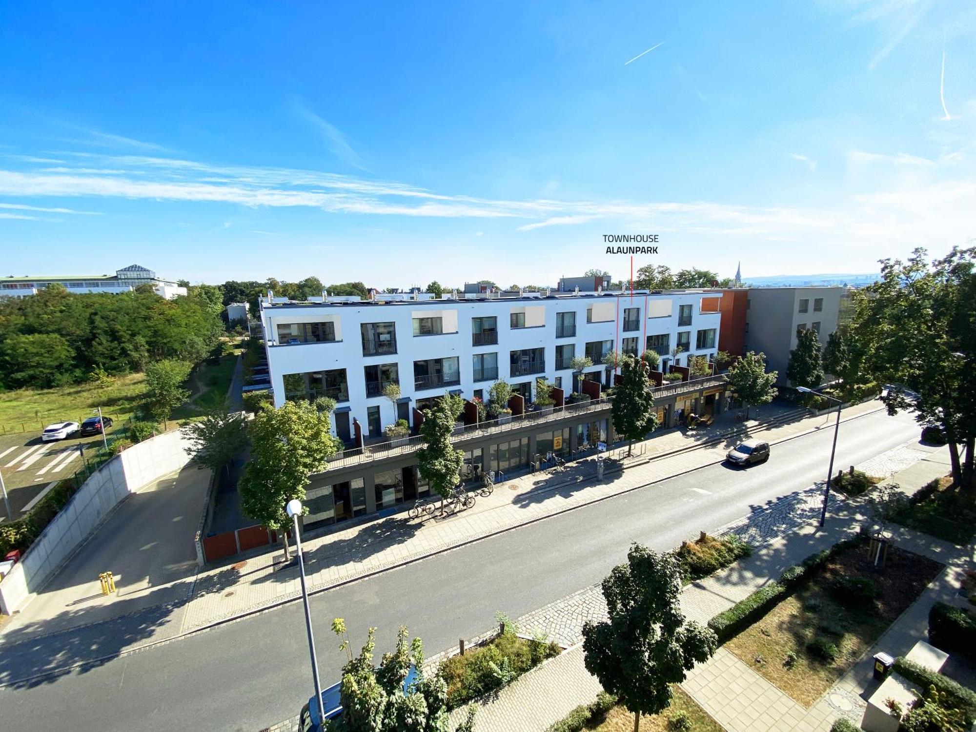 德累斯顿Townhouse Alaunpark别墅 外观 照片