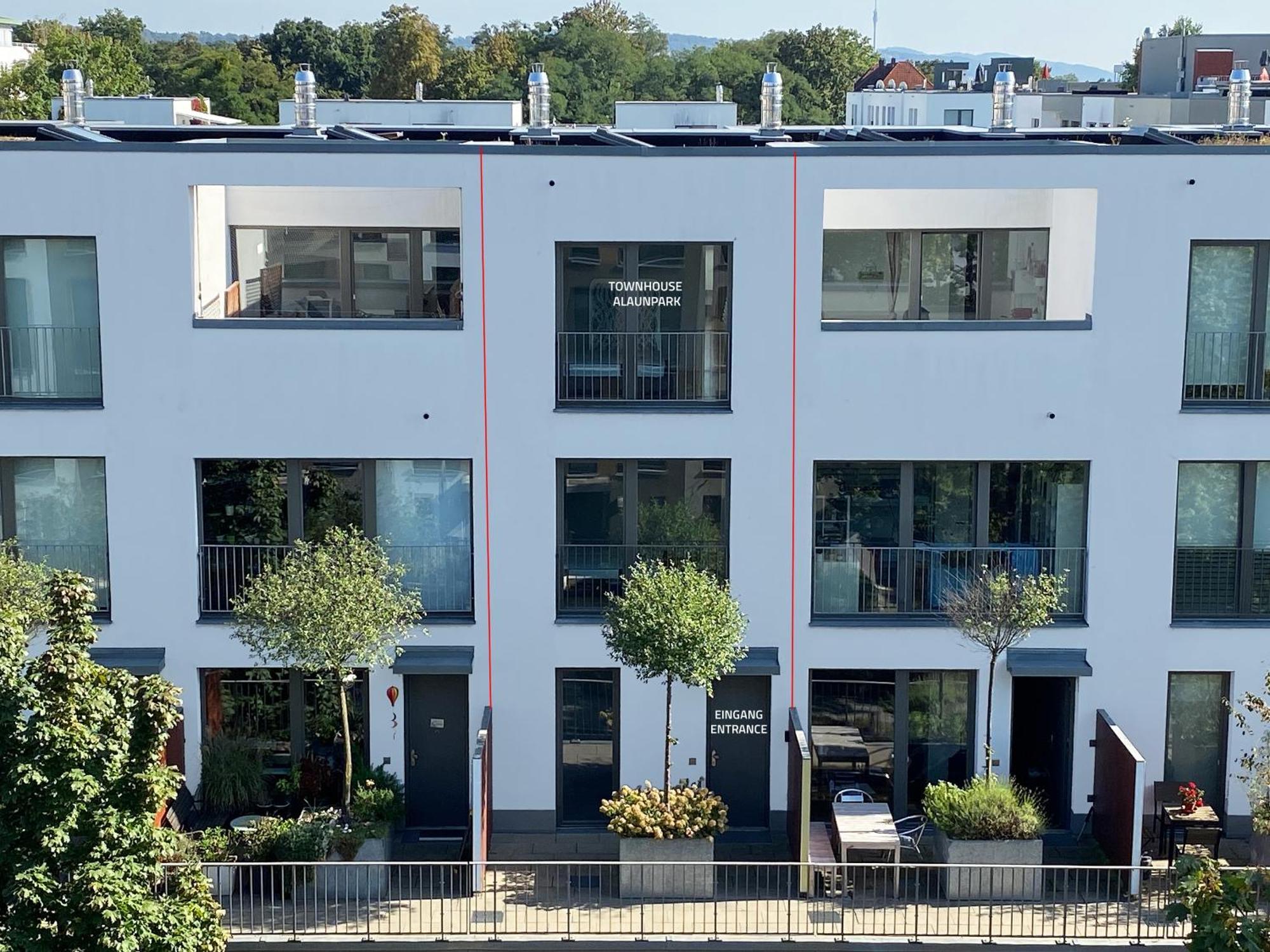 德累斯顿Townhouse Alaunpark别墅 外观 照片
